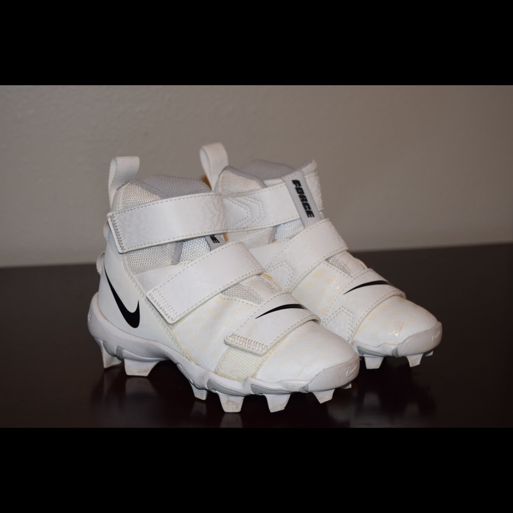 White Nike Cleats